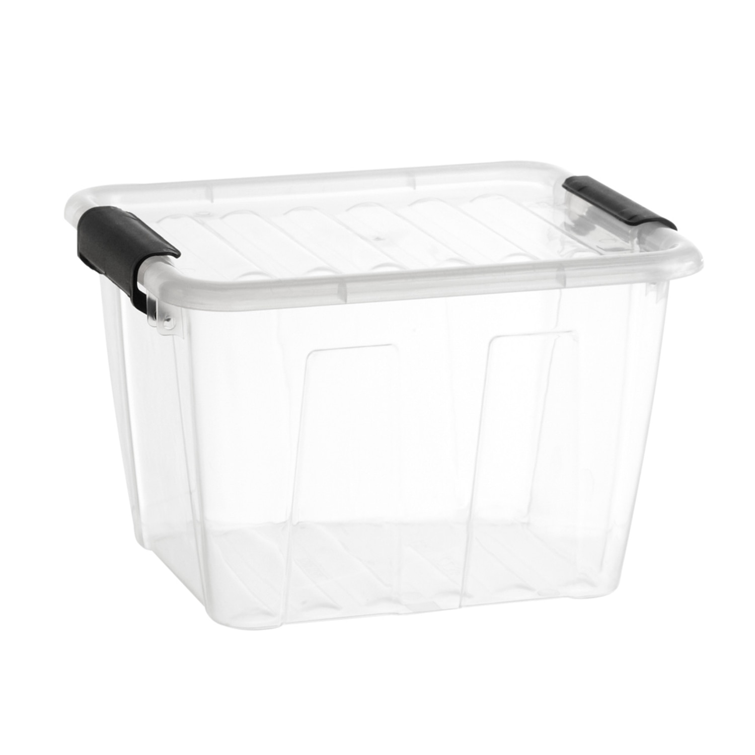 Cutie depozitare cu capac, Plast Team Home Box, 2.8 L, transparent