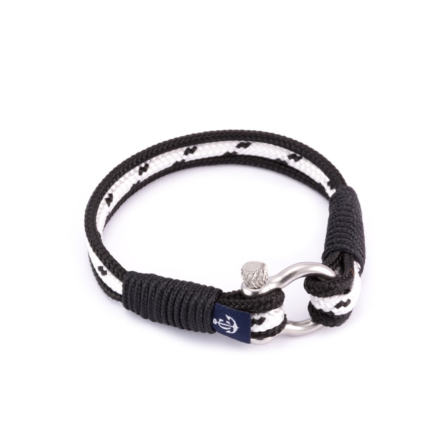 Bratara Alba/Neagra pentru barbati Constantin Nautics #5019