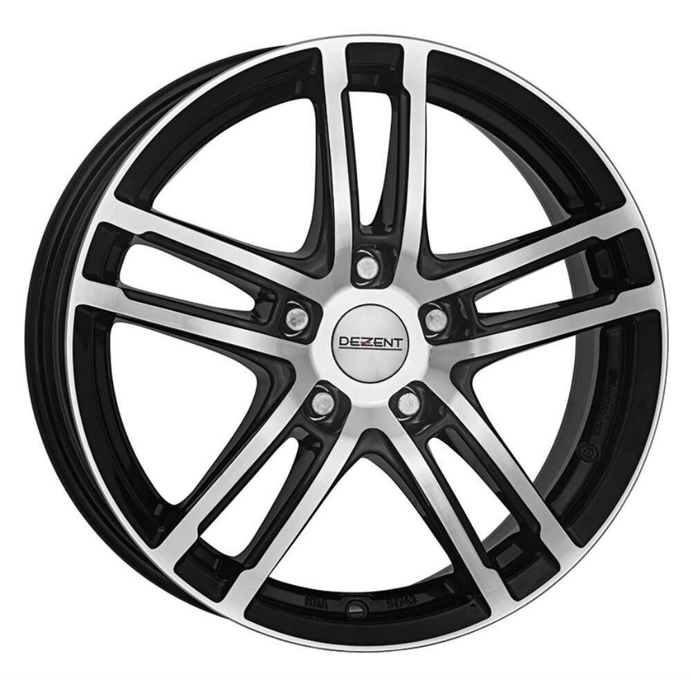 Janta aliaj compatibila cu Audi, Cupra, Seat, Skoda, Volkswagen, Dezent TZ dark 8Jx18 inch 5x112 ET 45 mm gaura centrala 57.1 mm