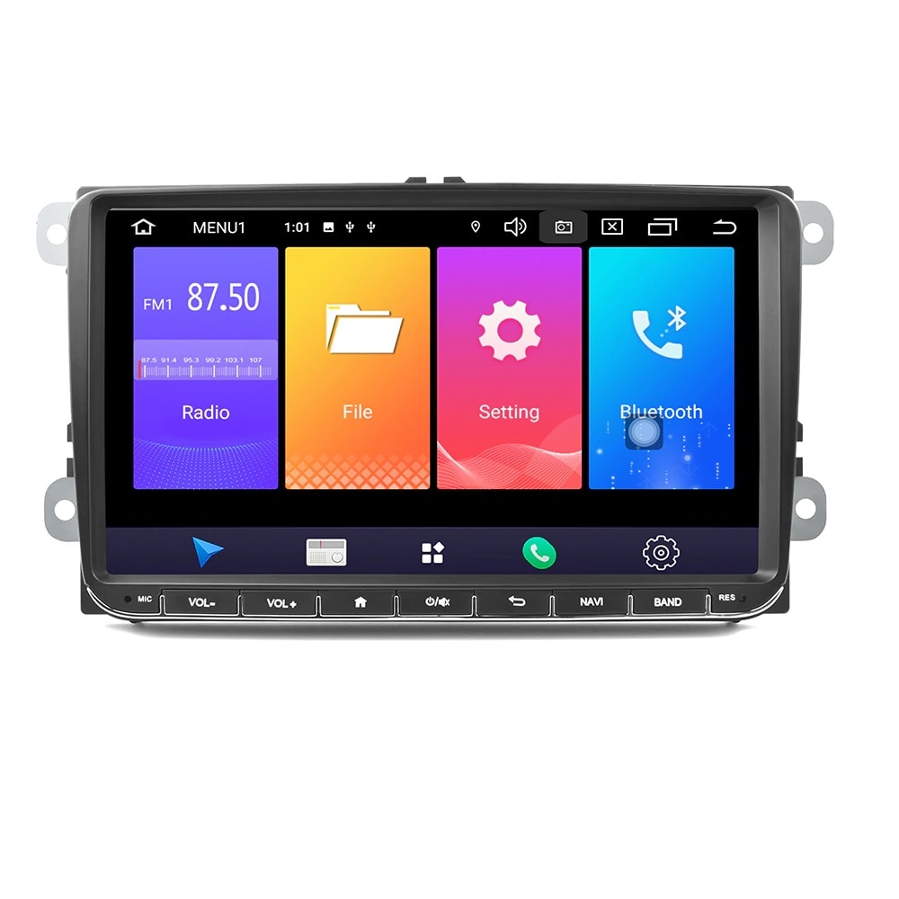 Navigatie Android 2DIN, Ecran 9