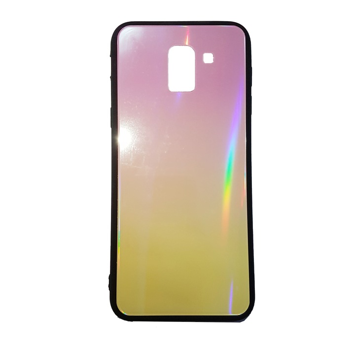 Калъф Rainbow Glass, За Samsung Galaxy J6 2018/ j600, Rainbow1