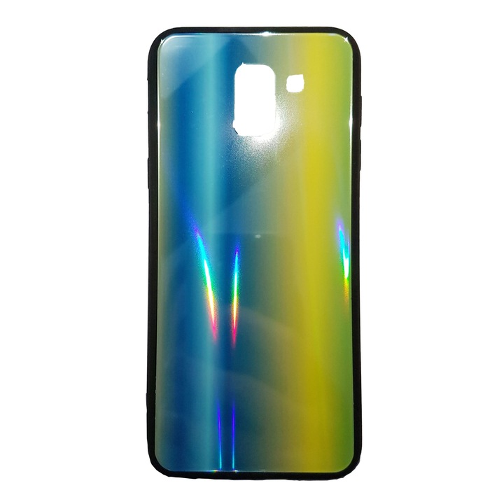 Стъклен кейс Rainbow Glass за Samsung Galaxy J6 2018/ j600 Rainbow2
