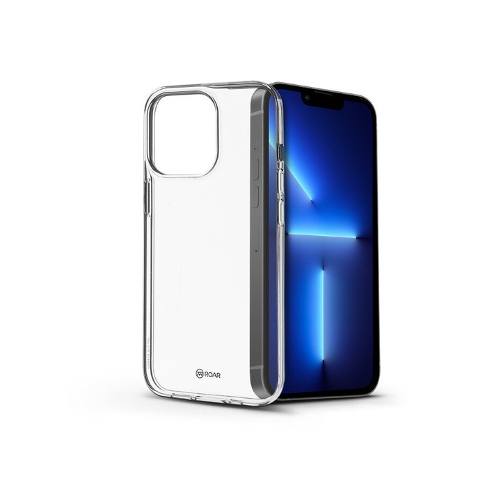 Husa de protectie Jelly Roar pentru iPhone 13 PRO, Transparenta, Premium