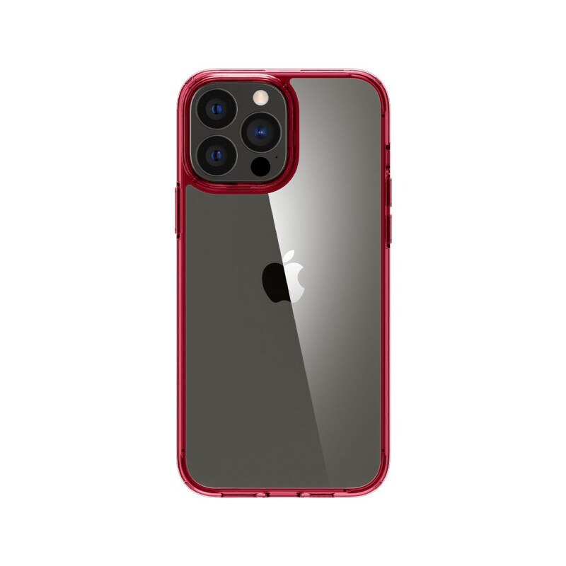 Husa Spate Spigen Ultra Hybrid Compatibila Cu iPhone 13 Pro, Policarbonat Red