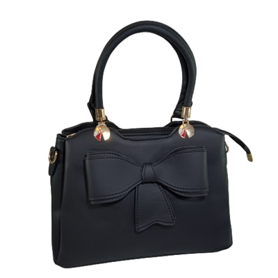 Geanta dama Lady Alyssa, Negru, 27 cm