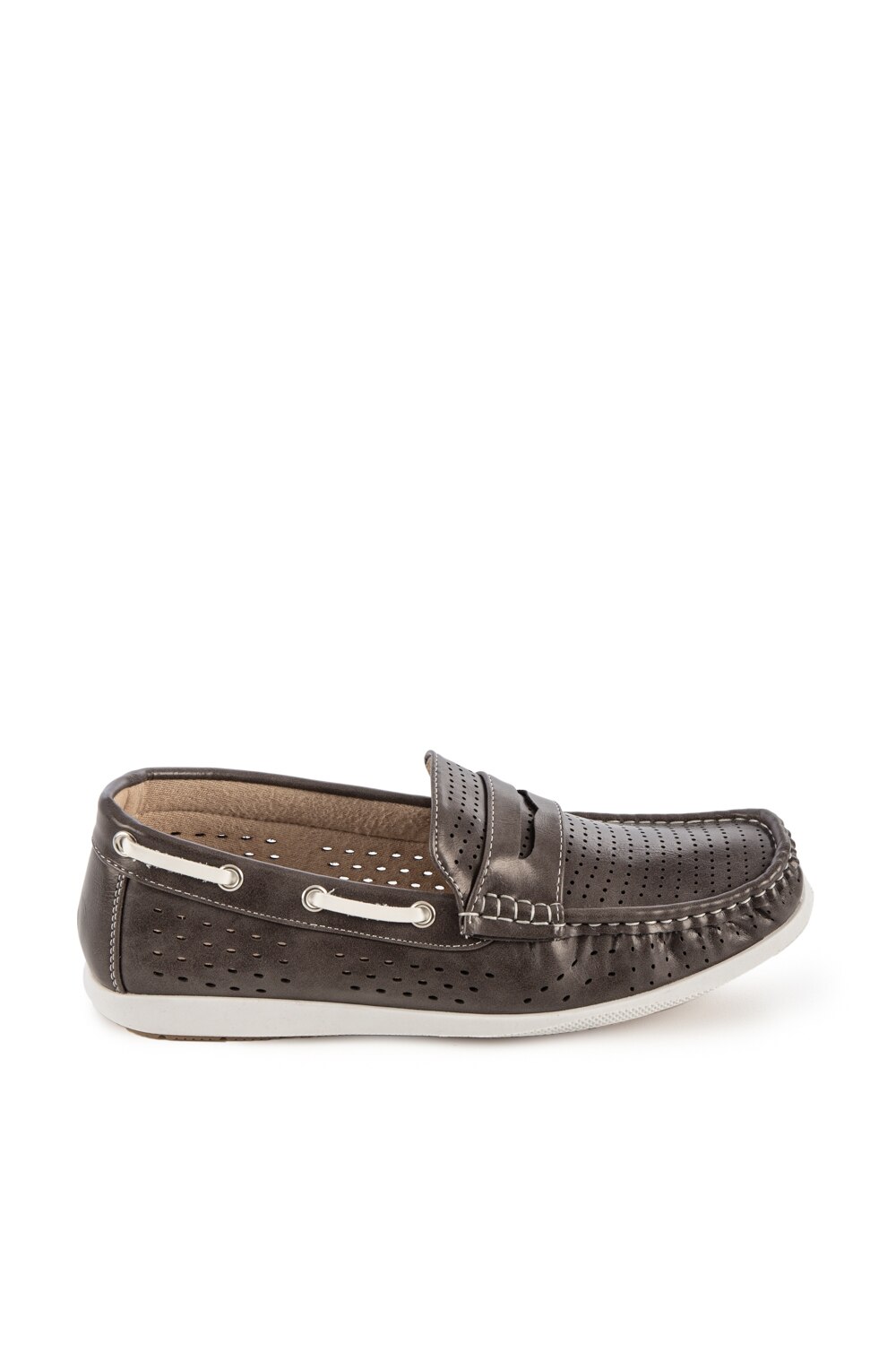 Mocasini barbati Luxor gri, Gri, 43