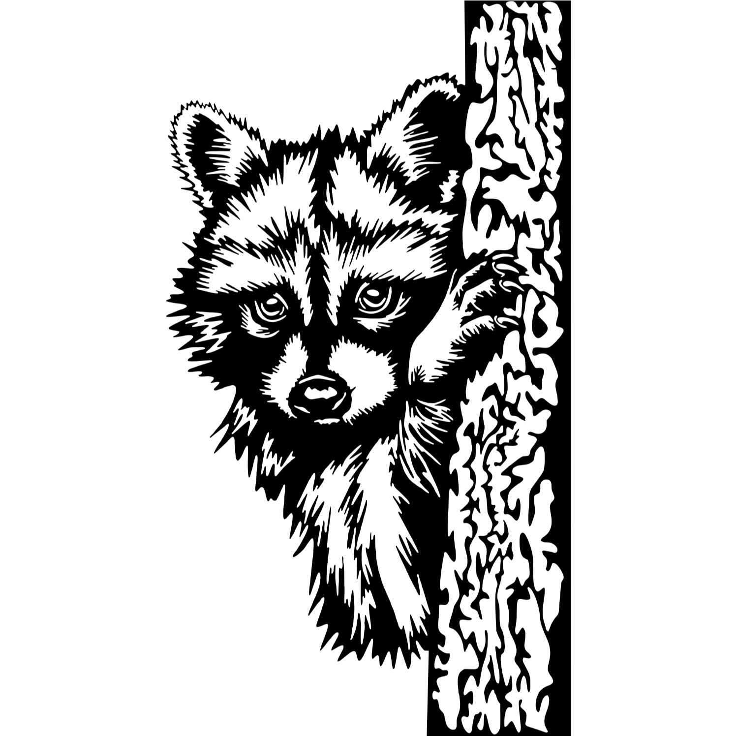 Decor perete Raton HH806 din lemn 17x30 cm