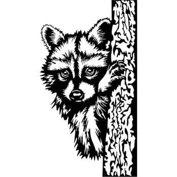 Decor perete Raton HH806 din lemn 25x45 cm Decor perete Raton HH806 din lemn 25x45 cm