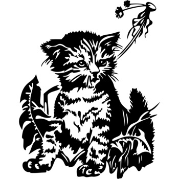 Decor perete Pisicuta HH809 din lemn 27x35 cm Decor perete Pisicuta HH809 din lemn 27x35 cm