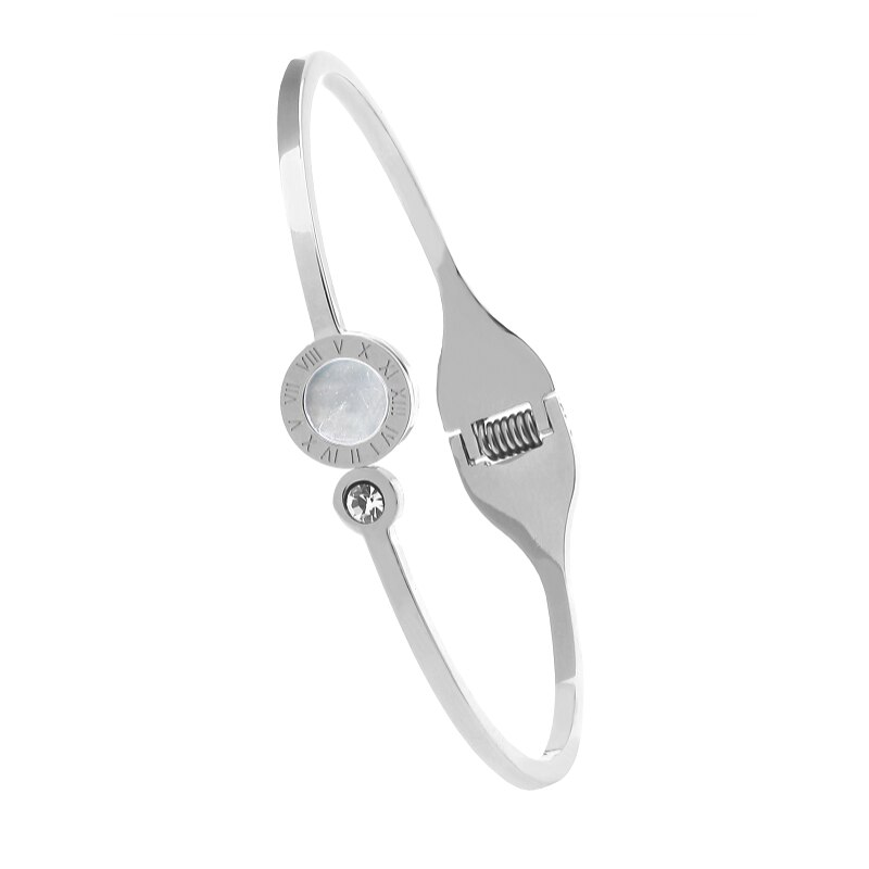 Bratara de dama JVD JGB3S, Argintiu