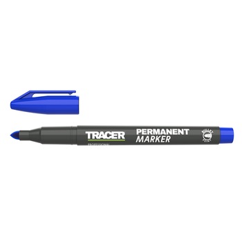 Marker Permanent Tracer APM2, Varf Fin 1-2mm, Acrilic durabil, Albastru Marker Permanent Tracer APM2, Varf Fin 1-2mm, Acrilic durabil, Albastru