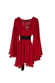 Rochie de dama midi, Rosu, L Rochie de dama midi, Rosu, L