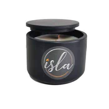 Lumanare parfumata din ceara bio de soia, Isla, Lavanda, 200 gr Lumanare parfumata din ceara bio de soia, Isla, Lavanda, 200 gr