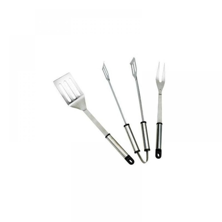 Set 3 piese gratar DacEnergy© otel inoxidabil, 38 cm