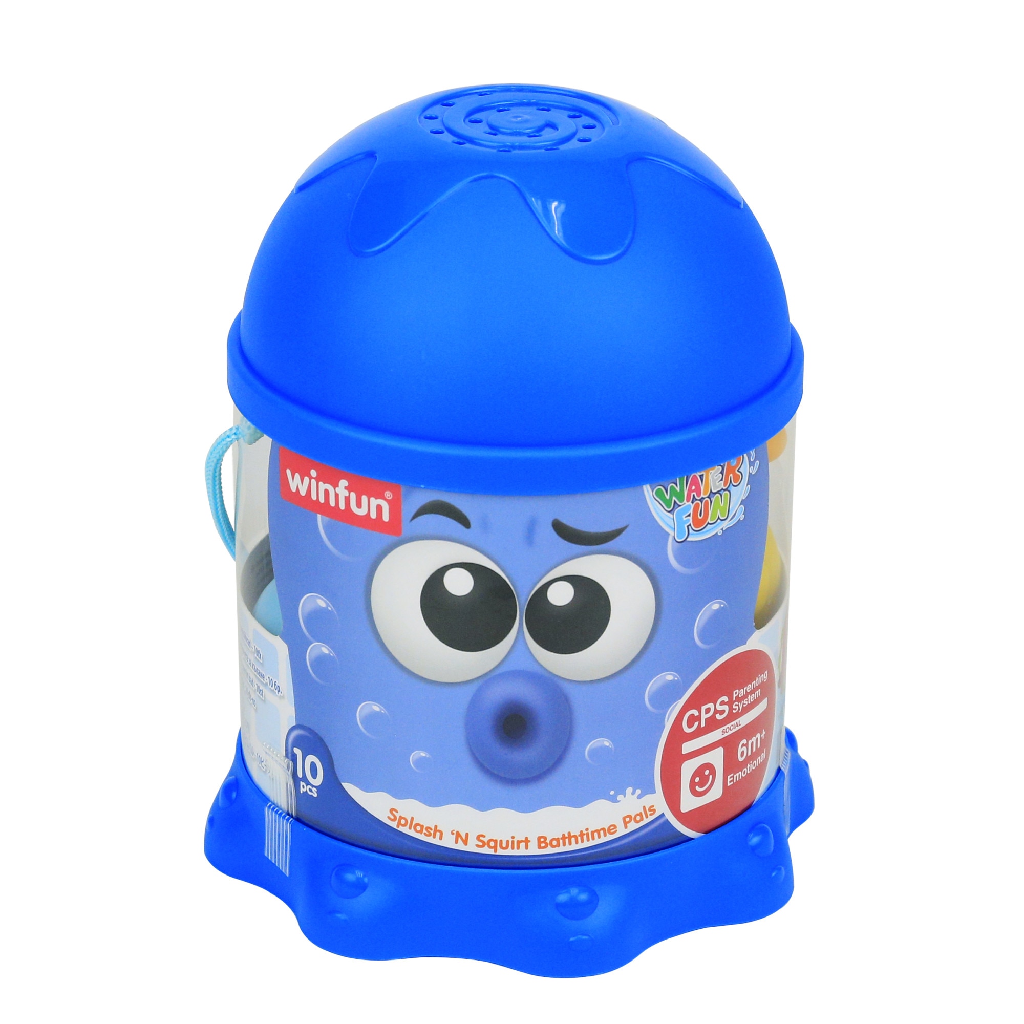 Set jucarii pentru baie, 10 buc, Winfun, 7115