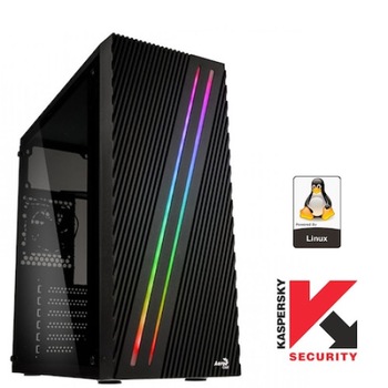 Sistem PC Pro324, Procesor Intel® Pentium® 3.10 GHz, Memorie RAM 16GB, Stocare 120SSD + 2TB, Supernova-S, Sistem operare Linux, Kaspersky Antivirus Sistem PC Pro324, Procesor Intel® Pentium® 3.10 GHz, Memorie RAM 16GB, Stocare 120SSD + 2TB, Supernova-S, Sistem operare Linux, Kaspersky Antivirus