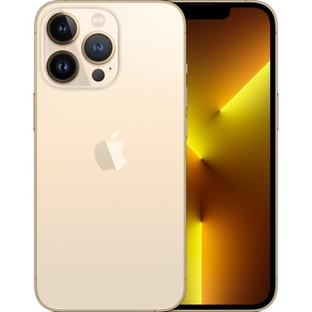 Telefon mobil Apple iPhone 13 Pro, 1TB, 5G, Gold Telefon mobil Apple iPhone 13 Pro, 1TB, 5G, Gold