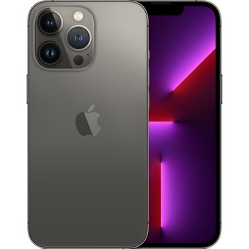 Telefon mobil Apple iPhone 13 Pro, 128GB, 5G, Graphite Telefon mobil Apple iPhone 13 Pro, 128GB, 5G, Graphite