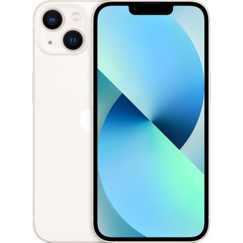 Telefon mobil Apple iPhone 13, 256GB, 5G, Starlight Telefon mobil Apple iPhone 13, 256GB, 5G, Starlight