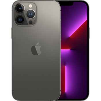 Telefon mobil Apple iPhone 13 Pro Max, 512GB, 5G, Graphite Telefon mobil Apple iPhone 13 Pro Max, 512GB, 5G, Graphite