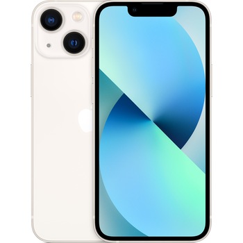 Telefon mobil Apple iPhone 13 mini, 128GB, 5G, Starlight Telefon mobil Apple iPhone 13 mini, 128GB, 5G, Starlight