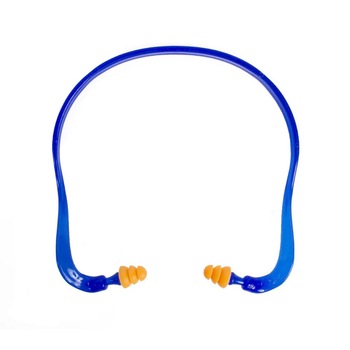 Dopuri de protectie pentru praf si zgomot cu rama ergonomica, albastru Dopuri de protectie pentru praf si zgomot cu rama ergonomica, albastru