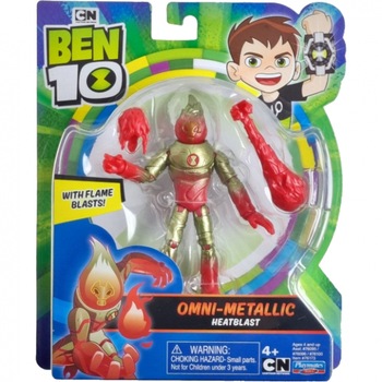 Set Figurina Ben 10 Heroes & Villains Heatblast 12 cm Set Figurina Ben 10 Heroes & Villains Heatblast 12 cm