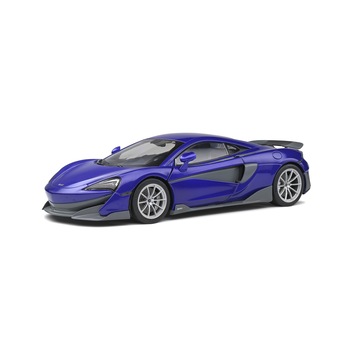 Macheta auto McLaren 600 LT (2018), 1:18, Lantana Purple, Solido Macheta auto McLaren 600 LT (2018), 1:18, Lantana Purple, Solido