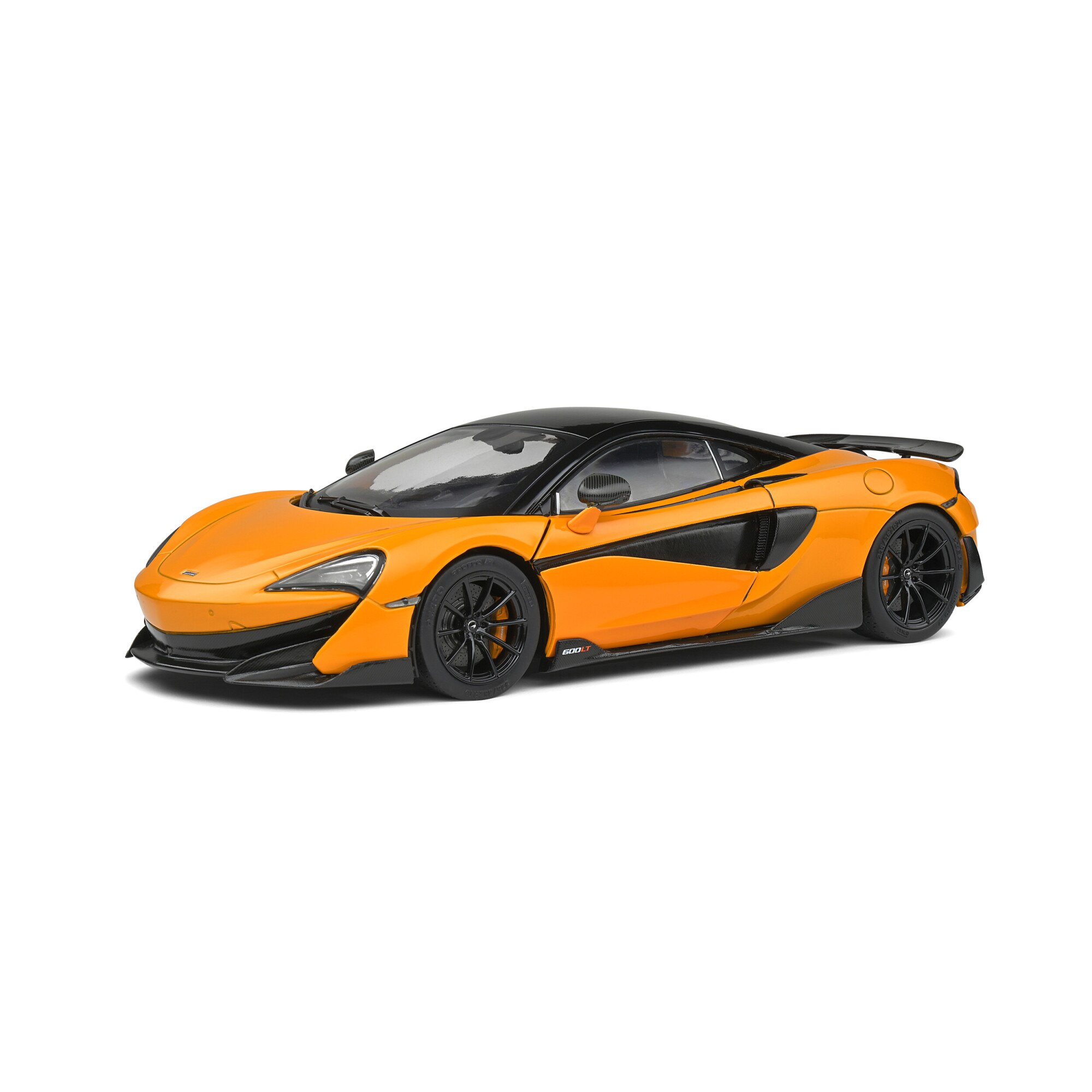 Macheta auto McLaren 600 LT (2018), 1:18, Orange, Solido