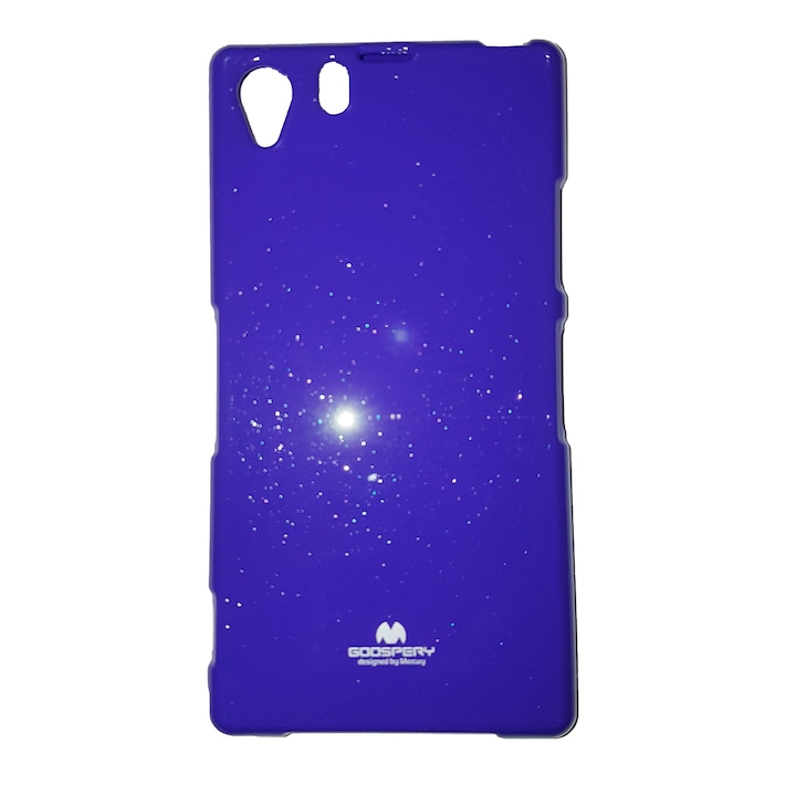 Violet Ultra Slim Gel Case за Sony Xperia Z1 L39H C6902 Goospery