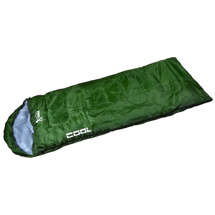 Sac de dormit Royokamp 10°C-25°C, 210cm, Verde