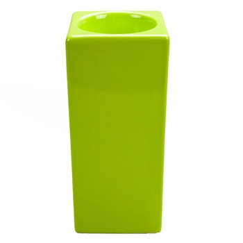 Suport lumanare, Ceramica, Cesiro, 20 cm, Verde Lime Suport lumanare, Ceramica, Cesiro, 20 cm, Verde Lime