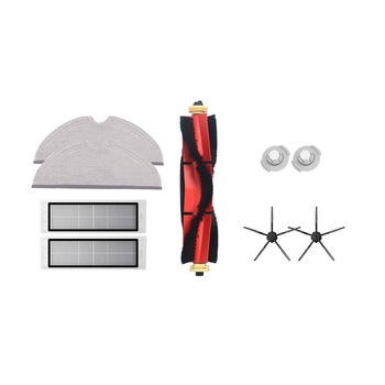 Kit accesorii compatibile cu Xiaomi Roborock S6, S6 MaxV, S6 Pure, S5 Max, E4, negru Kit accesorii compatibile cu Xiaomi Roborock S6, S6 MaxV, S6 Pure, S5 Max, E4, negru