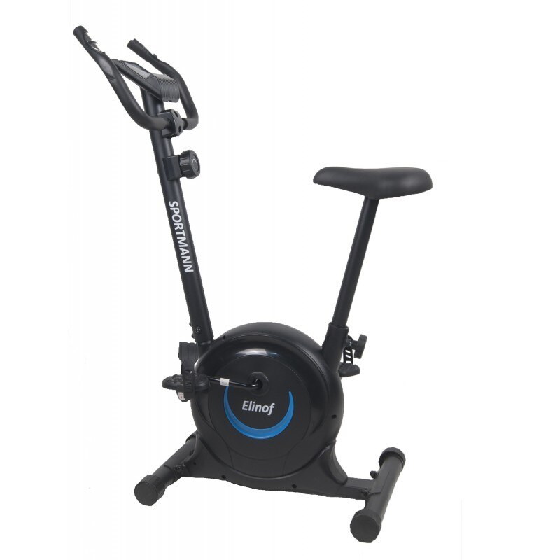 Bicicleta Magnetica Sportmann Elinof, Negru/Albastru
