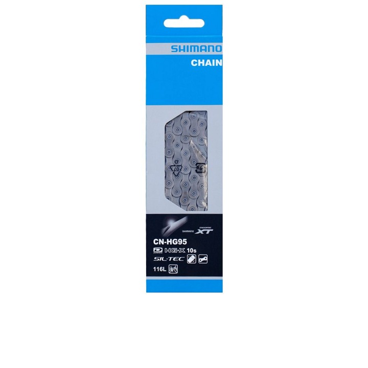 Верига SHIMANO, CN-HG95, 10 скорости, 116 връзки
