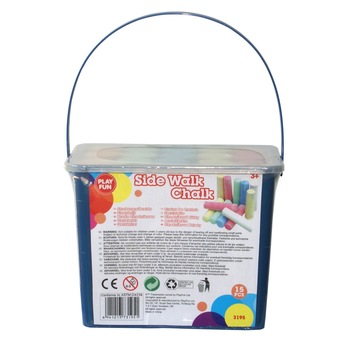 Set creta colorata Playfun, 15 bucati Set creta colorata Playfun, 15 bucati