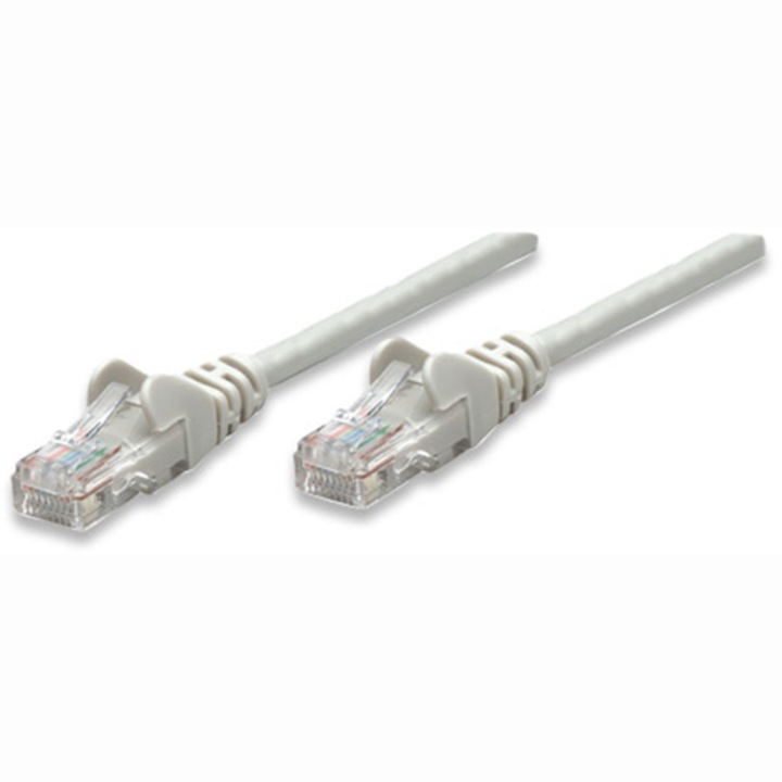 Cablu UTP Intellinet Patch cord, RJ45, kat. 5e UTP, 30m, Gri