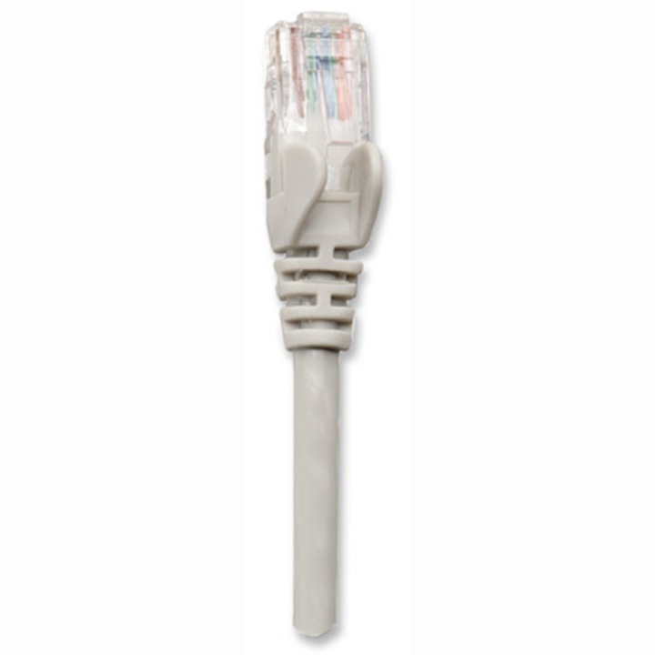 Кабел UTP Intellinet Patch cord, RJ45, кат. 5e UTP, 30 м, Сив
