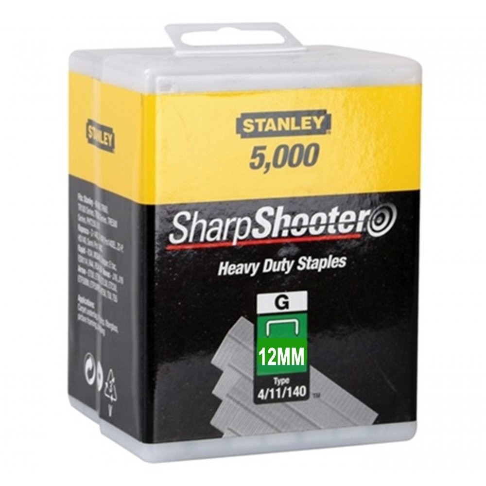 Set 5000 capse, Stanley 1-TRA708-5T, tip G, 12 mm, 4/11/140