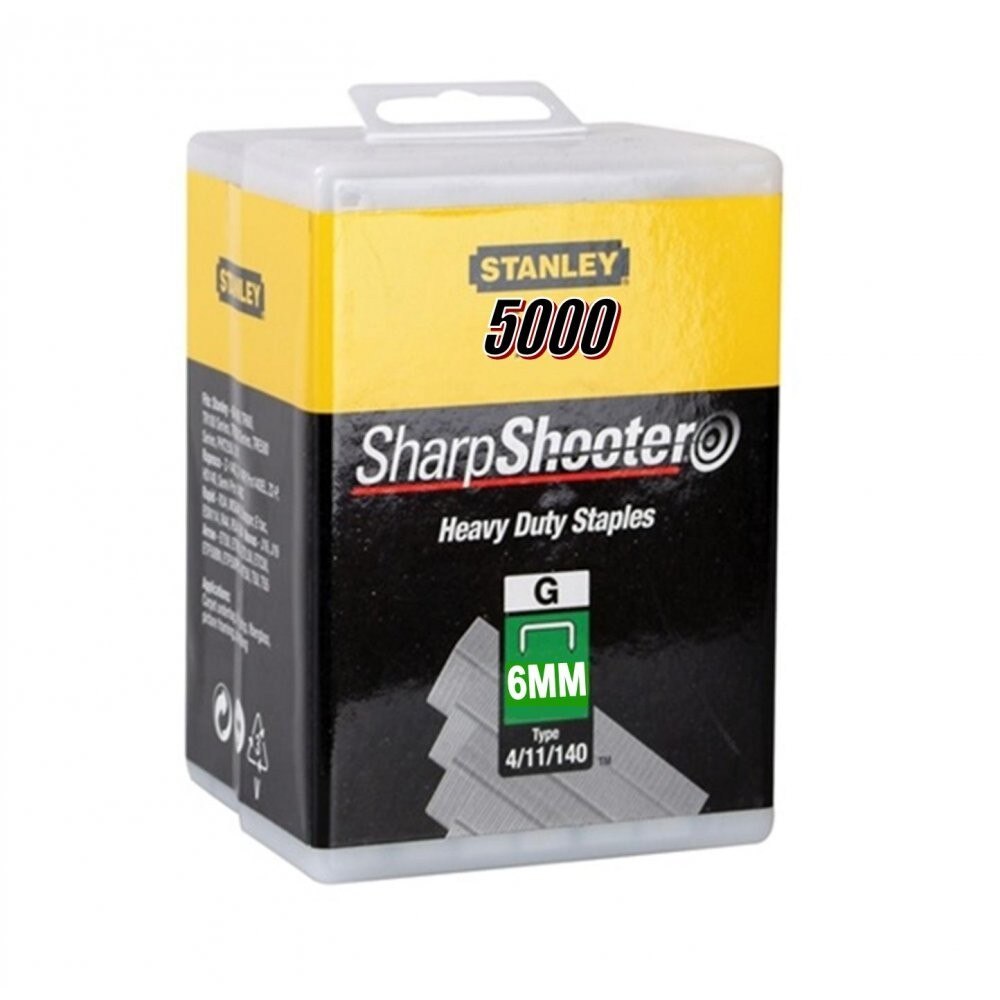 Set 5000 capse, Stanley 1-TRA704-5T, tip G, 6mm, 4/11/140