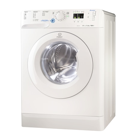Masina de spalat rufe Indesit Innex XWA61051W, 6 kg, 1000 RPM, Clasa A+