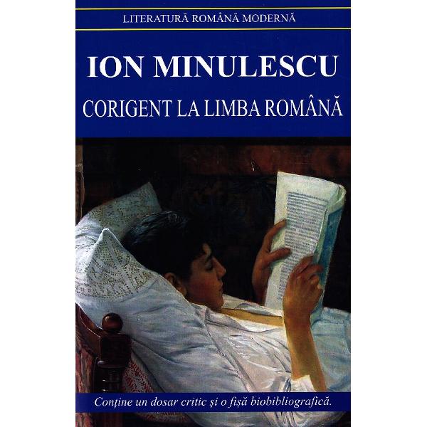 Corigent la Limba Romana - Ion Minulescu