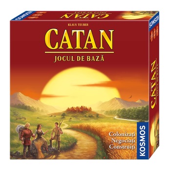 Joc de societate Kosmos Catan, Jocul de baza Joc de societate Kosmos Catan, Jocul de baza