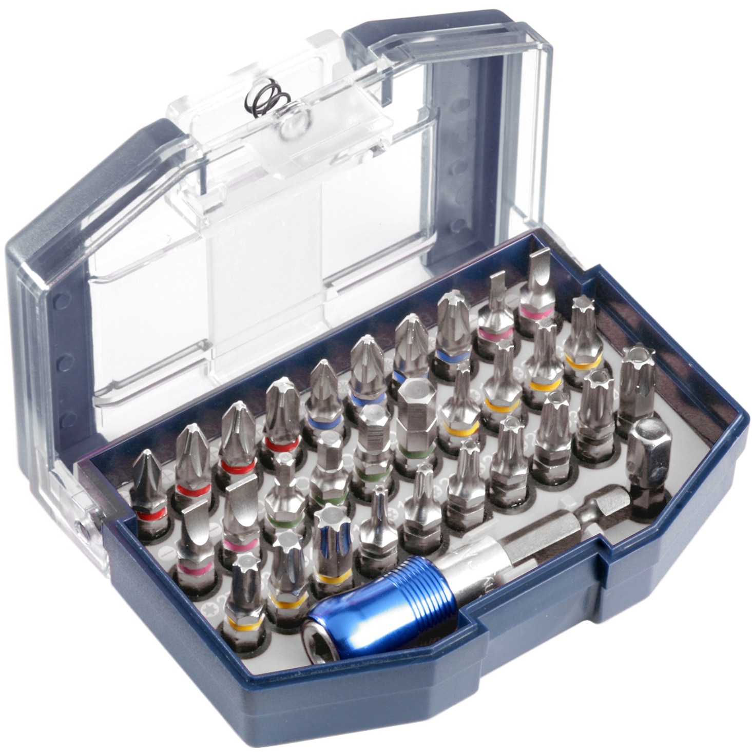 Set biti si adaptor KWB 49118800, 32 piese, metal