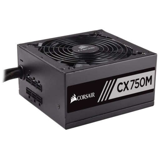 Sursa Corsair CX Series™ CX750M, 80 PLUS® Bronze, 750W, Semi Modular