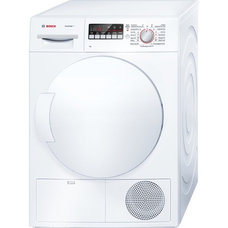 Uscator de rufe cu condensare Bosch WTB84200BY, 7 kg, Alb