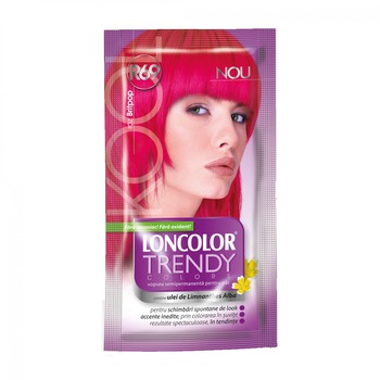 Vopsea de par semi-permanenta fara amoniac Loncolor Trendy Colors R69 Roz Britpop, 50 ml Vopsea de par semi-permanenta fara amoniac Loncolor Trendy Colors R69 Roz Britpop, 50 ml