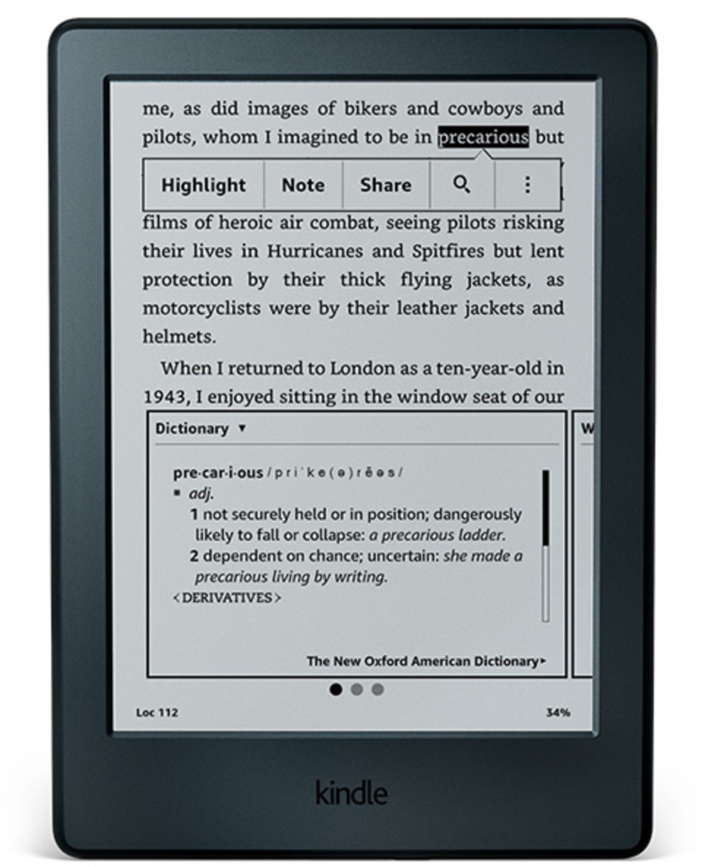 Ebook Reader New Kindle Glare 6 Touch Screen 8th Generation Wi Fi Negru Emag Ro