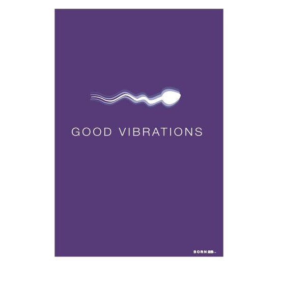 Felicitari BORN 2B - Good vibrations