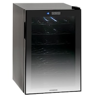 Racitor vin termoelectric pentru 28 sticle, Hyundai, HYU VIN 28, 65L, negru